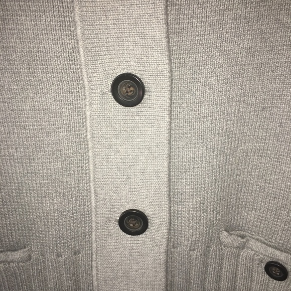 Banana Republic Grey Cardigan Sweater - Picture 5 of 8